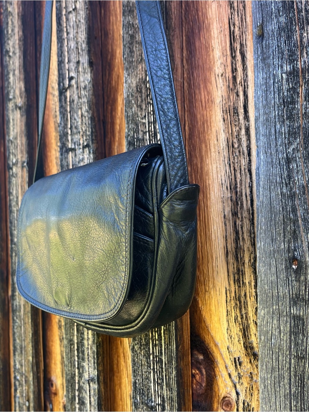 Vtg Soft Leather Bag